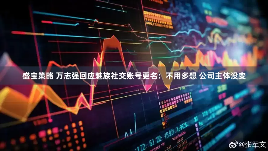 盛宝策略 万志强回应魅族社交账号更名：不用多想 公司主体没变